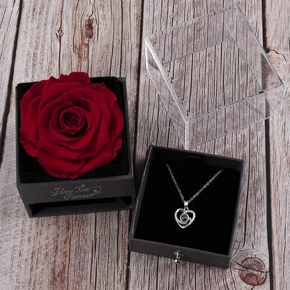 Luxury Eternal Rose Box Gift Set