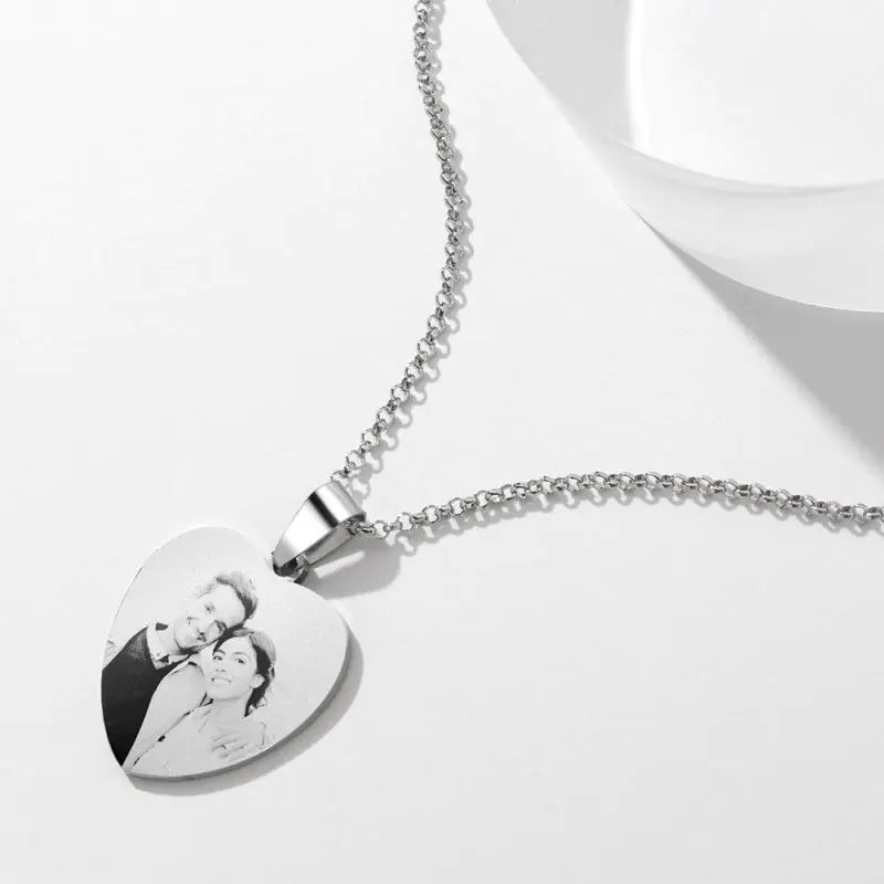 Custom Photo Charm Necklace