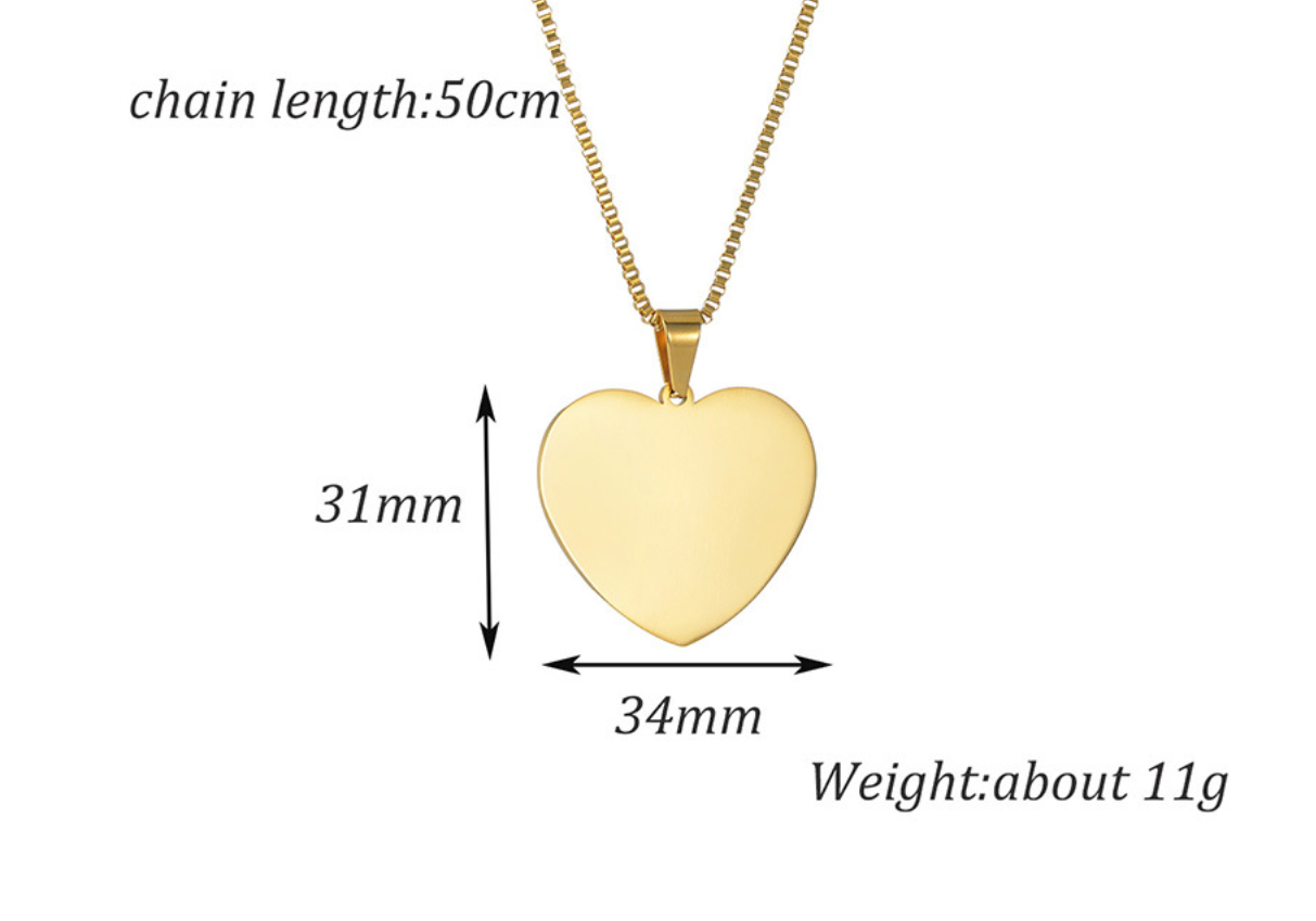 Custom Photo Charm Necklace