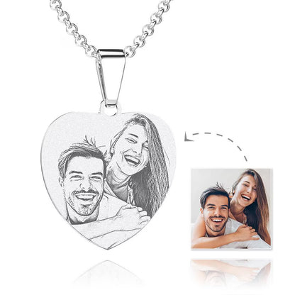 Custom Photo Charm Necklace