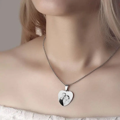 Custom Photo Charm Necklace