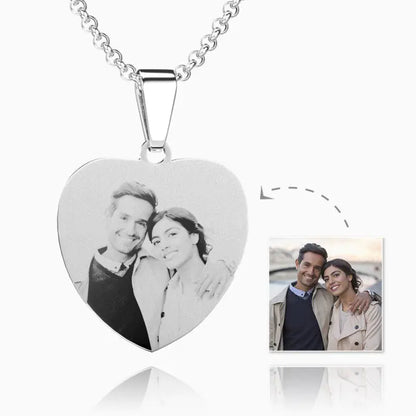 Custom Photo Charm Necklace